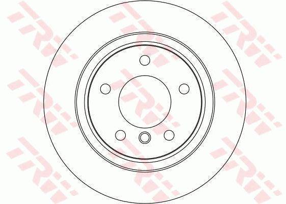 TRW DF4069 Rear ventilated brake disc DF4069: Buy near me in Poland at 2407.PL - Good price!