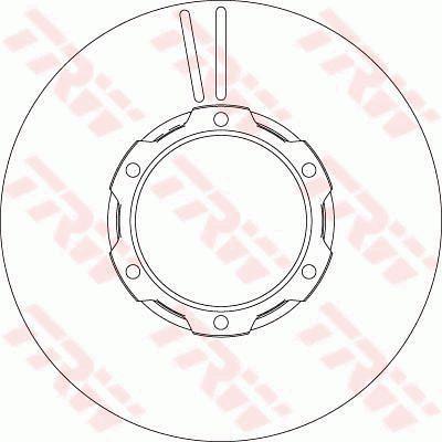 TRW DF4144S Front brake disc ventilated DF4144S: Buy near me in Poland at 2407.PL - Good price!