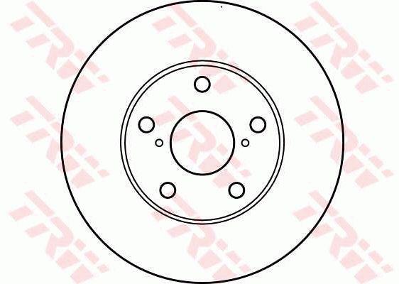 TRW DF4161 Wentylowana przednia tarcza hamulcowa DF4161: Dobra cena w Polsce na 2407.PL - Kup Teraz!