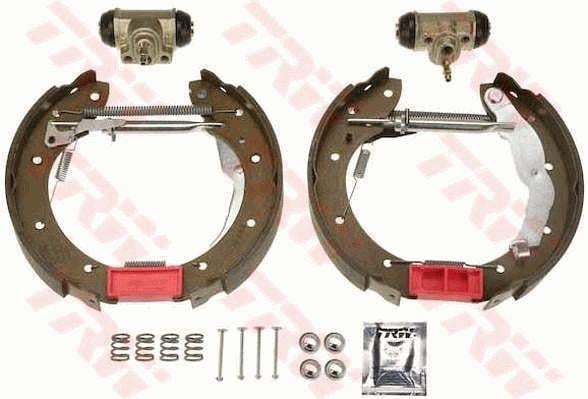 TRW GSK1553 Brake shoes with cylinders, set GSK1553: Buy near me in Poland at 2407.PL - Good price!