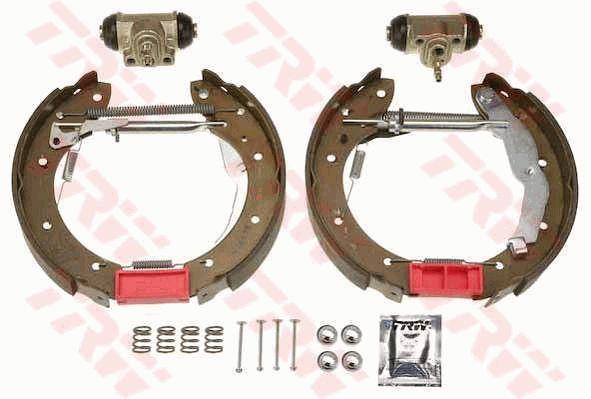 TRW GSK1555 Brake shoes with cylinders, set GSK1555: Buy near me in Poland at 2407.PL - Good price!