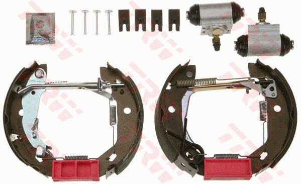 TRW GSK1557 Brake shoes with cylinders, set GSK1557: Buy near me in Poland at 2407.PL - Good price!