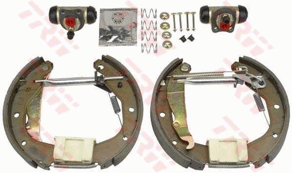 TRW GSK1604 Brake shoes with cylinders, set GSK1604: Buy near me in Poland at 2407.PL - Good price!