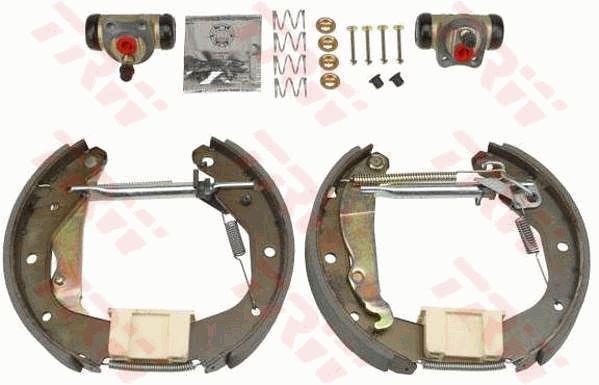 TRW GSK1606 Brake shoes with cylinders, set GSK1606: Buy near me in Poland at 2407.PL - Good price!