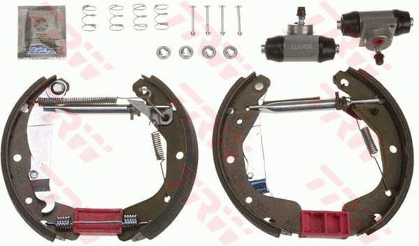 TRW GSK1622 Brake shoes with cylinders, set GSK1622: Buy near me in Poland at 2407.PL - Good price!
