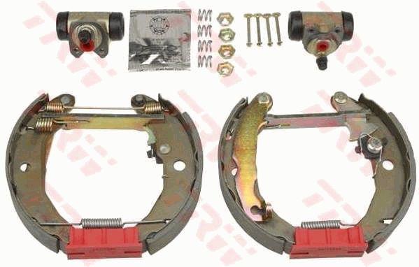 TRW GSK1642 Brake shoes with cylinders, set GSK1642: Buy near me in Poland at 2407.PL - Good price!