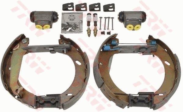 TRW GSK1655 Brake shoes with cylinders, set GSK1655: Buy near me in Poland at 2407.PL - Good price!