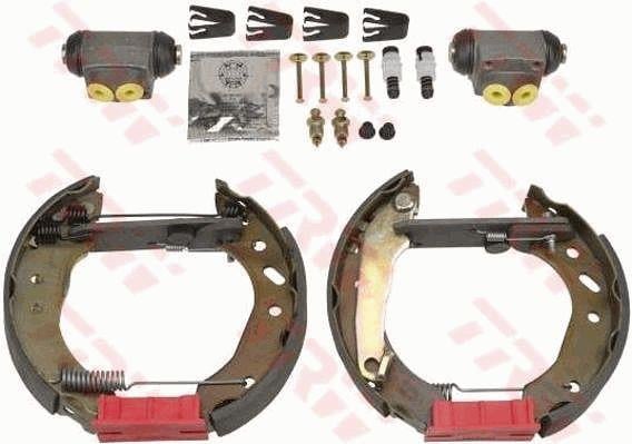 TRW GSK1657 Brake shoes with cylinders, set GSK1657: Buy near me in Poland at 2407.PL - Good price!