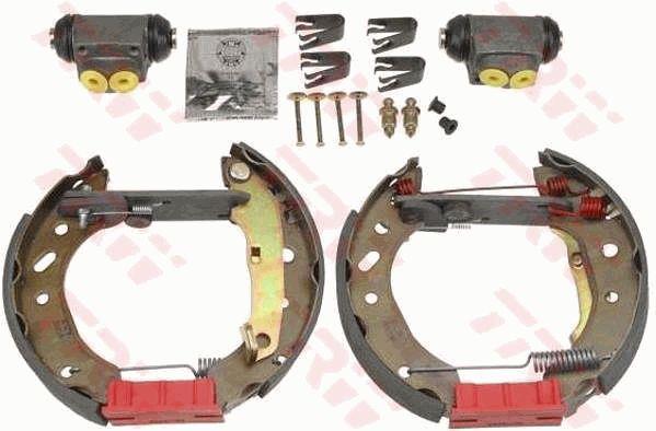 TRW GSK1674 Brake shoes with cylinders, set GSK1674: Buy near me in Poland at 2407.PL - Good price!