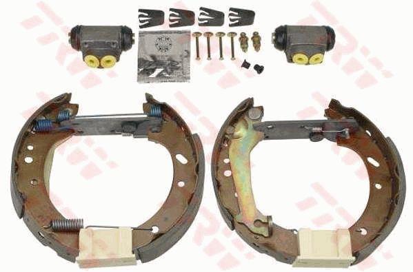 TRW GSK1675 Brake shoes with cylinders, set GSK1675: Buy near me in Poland at 2407.PL - Good price!