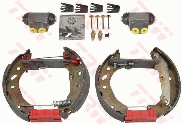 TRW GSK1676 Brake shoes with cylinders, set GSK1676: Buy near me in Poland at 2407.PL - Good price!