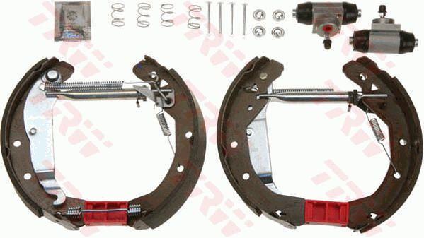 TRW GSK1687 Brake shoes with cylinders, set GSK1687: Buy near me in Poland at 2407.PL - Good price!