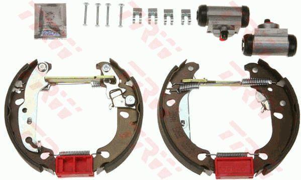 TRW GSK1692 Brake shoes with cylinders, set GSK1692: Buy near me in Poland at 2407.PL - Good price!