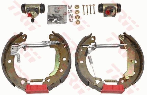 TRW GSK1702 Brake shoes with cylinders, set GSK1702: Buy near me in Poland at 2407.PL - Good price!