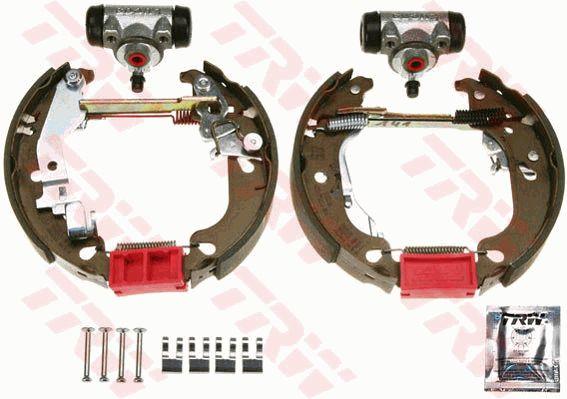 TRW GSK1743 Brake shoes with cylinders, set GSK1743: Buy near me in Poland at 2407.PL - Good price!