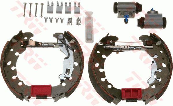TRW GSK1757 Brake shoes with cylinders, set GSK1757: Buy near me in Poland at 2407.PL - Good price!