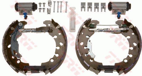 TRW GSK1760 Brake shoes with cylinders, set GSK1760: Buy near me at 2407.PL in Poland at an Affordable price!