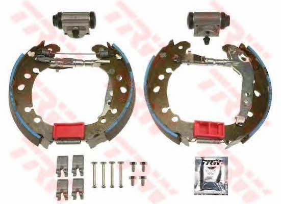 TRW GSK1907 Brake shoes with cylinders, set GSK1907: Buy near me in Poland at 2407.PL - Good price!