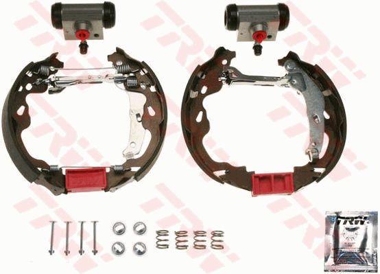 TRW GSK1910 Brake shoes with cylinders, set GSK1910: Buy near me in Poland at 2407.PL - Good price!