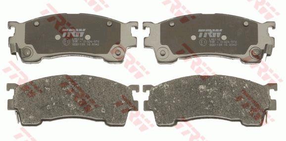 TRW GDB1139 TRW COTEC disc brake pads, set GDB1139: Buy near me in Poland at 2407.PL - Good price!