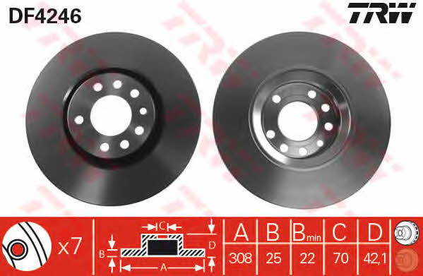 Купить TRW DF4246 по низкой цене в Польше!