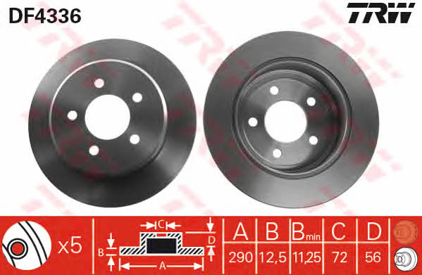 Buy TRW DF4336 at a low price in Poland!