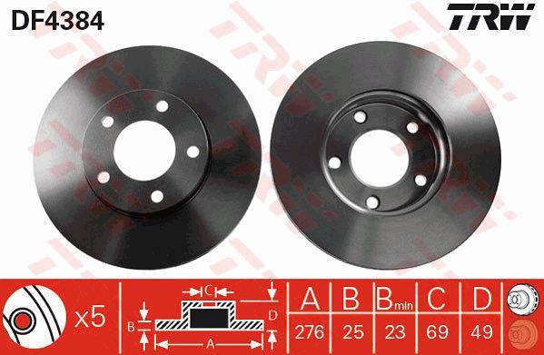 Kup TRW DF4384 – super cena na 2407.PL!