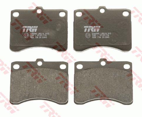 TRW GDB736 TRW COTEC disc brake pads, set GDB736: Buy near me in Poland at 2407.PL - Good price!