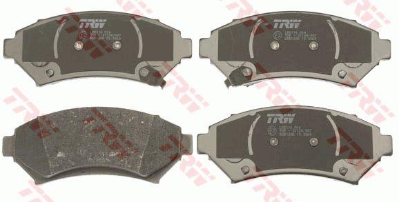 TRW GDB1308 Тормозные колодки дисковые TRW COTEC, комплект GDB1308: Отличная цена - Купить в Польше на 2407.PL!