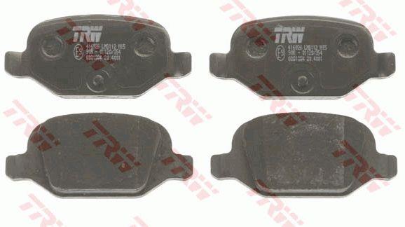 TRW GDB1384 TRW COTEC disc brake pads, set GDB1384: Buy near me in Poland at 2407.PL - Good price!