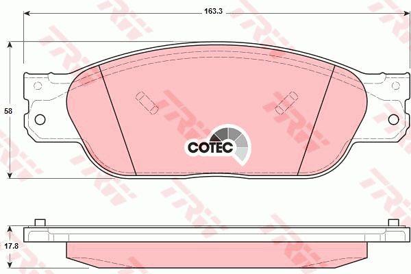 Kaufen Sie TRW GDB1401 zum guten Preis bei 2407.PL!