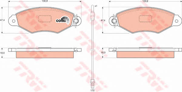 Buy TRW GDB1402 at a low price in Poland!