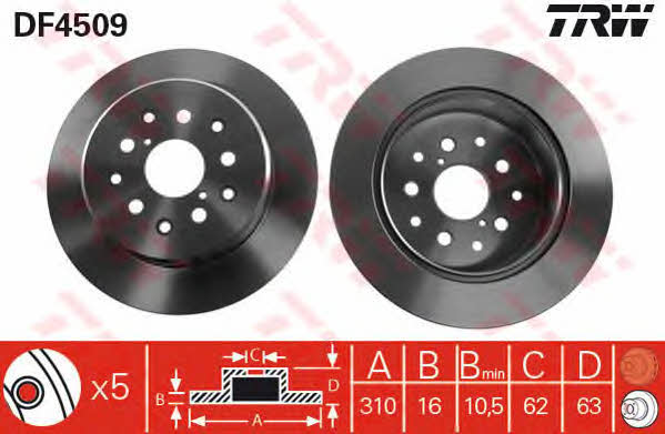 Купить TRW DF4509 по низкой цене в Польше!