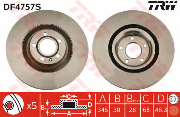 Buy TRW DF4757S at a low price in Poland!