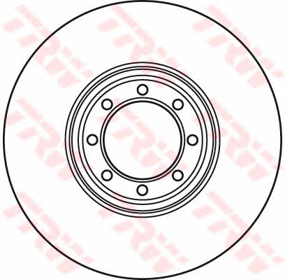 TRW DF4985S Hintere belüftete Bremsscheibe DF4985S: Kaufen Sie zu einem guten Preis in Polen bei 2407.PL!