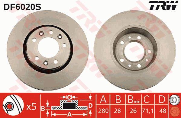 Kup TRW DF6020S – super cena na 2407.PL!