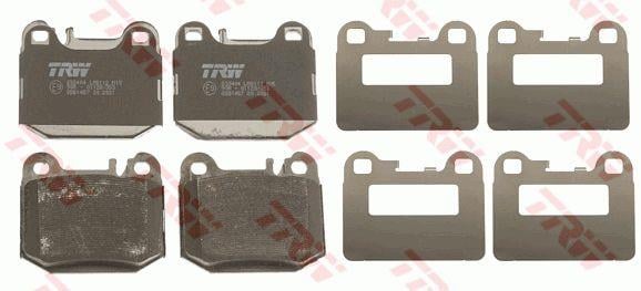 TRW GDB1457 TRW COTEC disc brake pads, set GDB1457: Buy near me in Poland at 2407.PL - Good price!
