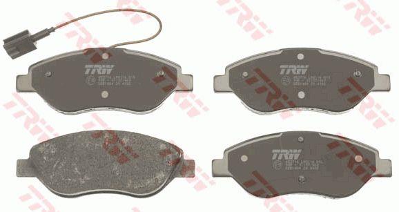 TRW GDB1484 Тормозные колодки дисковые TRW COTEC, комплект GDB1484: Отличная цена - Купить в Польше на 2407.PL!