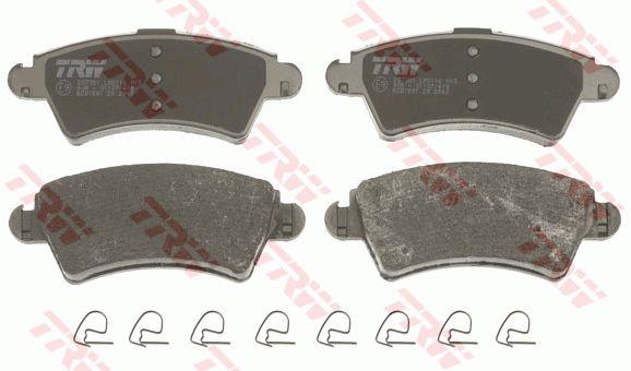 TRW GDB1501 TRW COTEC disc brake pads, set GDB1501: Buy near me in Poland at 2407.PL - Good price!