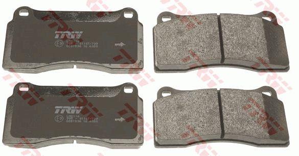 TRW GDB1536 TRW COTEC disc brake pads, set GDB1536: Buy near me in Poland at 2407.PL - Good price!