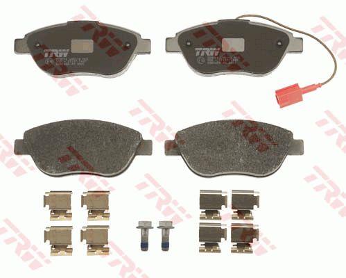 TRW GDB1655 TRW COTEC disc brake pads, set GDB1655: Buy near me in Poland at 2407.PL - Good price!