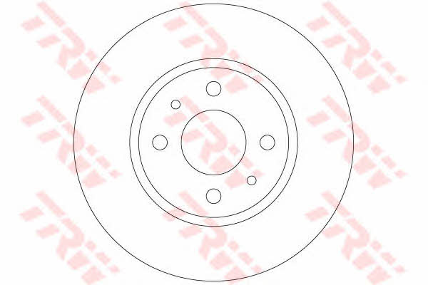 TRW DF6231 Unventilated front brake disc DF6231: Buy near me in Poland at 2407.PL - Good price!