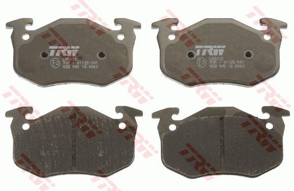 TRW COTEC disc brake pads, set TRW GDB905