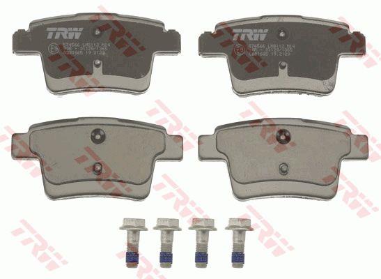 TRW GDB1665 TRW COTEC disc brake pads, set GDB1665: Buy near me in Poland at 2407.PL - Good price!