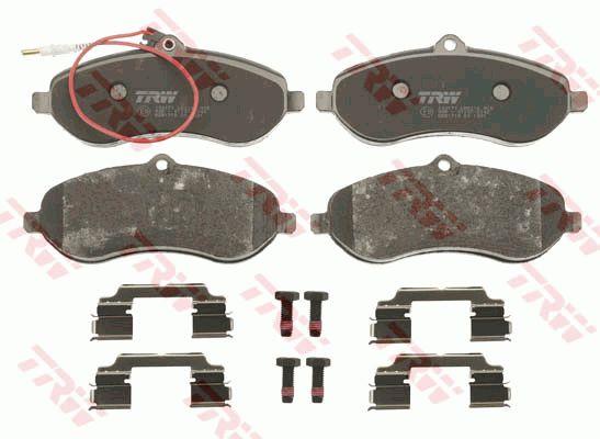TRW GDB1718 TRW COTEC disc brake pads, set GDB1718: Buy near me in Poland at 2407.PL - Good price!