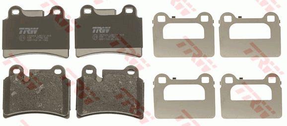 TRW GDB1722 TRW COTEC disc brake pads, set GDB1722: Buy near me in Poland at 2407.PL - Good price!