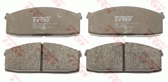 TRW GDB197 Тормозные колодки дисковые TRW COTEC, комплект GDB197: Отличная цена - Купить в Польше на 2407.PL!