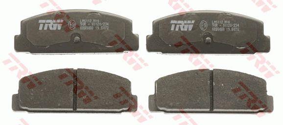 TRW GDB3088 Тормозные колодки дисковые TRW COTEC, комплект GDB3088: Отличная цена - Купить в Польше на 2407.PL!