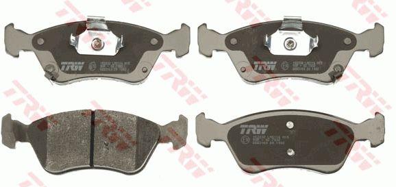 TRW GDB3163 TRW COTEC disc brake pads, set GDB3163: Buy near me in Poland at 2407.PL - Good price!