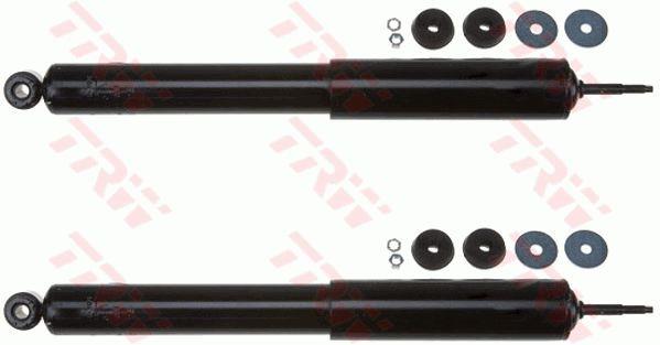 TRW JGE181T Rear oil and gas suspension shock absorber JGE181T: Buy near me in Poland at 2407.PL - Good price!